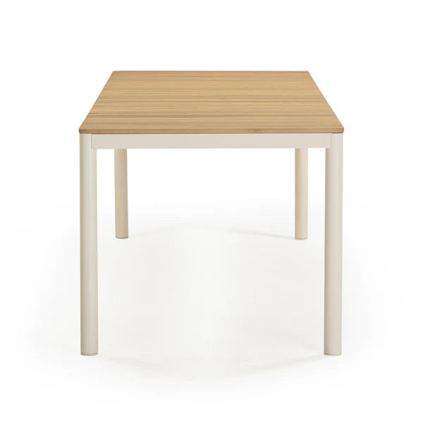 Sardinia Light Teak Outdoor Dining Table | BeBoldFurniture
