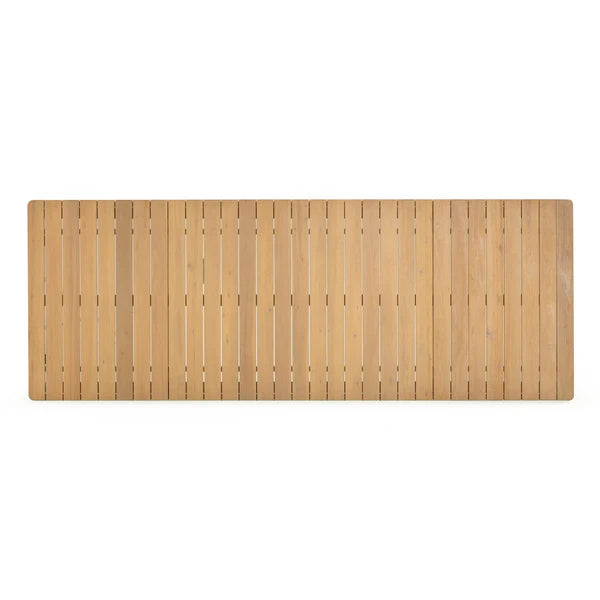 Sardinia Light Teak Outdoor Dining Table | BeBoldFurniture