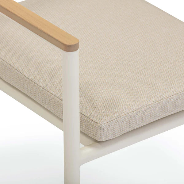 Sardinia Cream Outdoor Dining Chair - Set of 2 | BeBoldFurniture