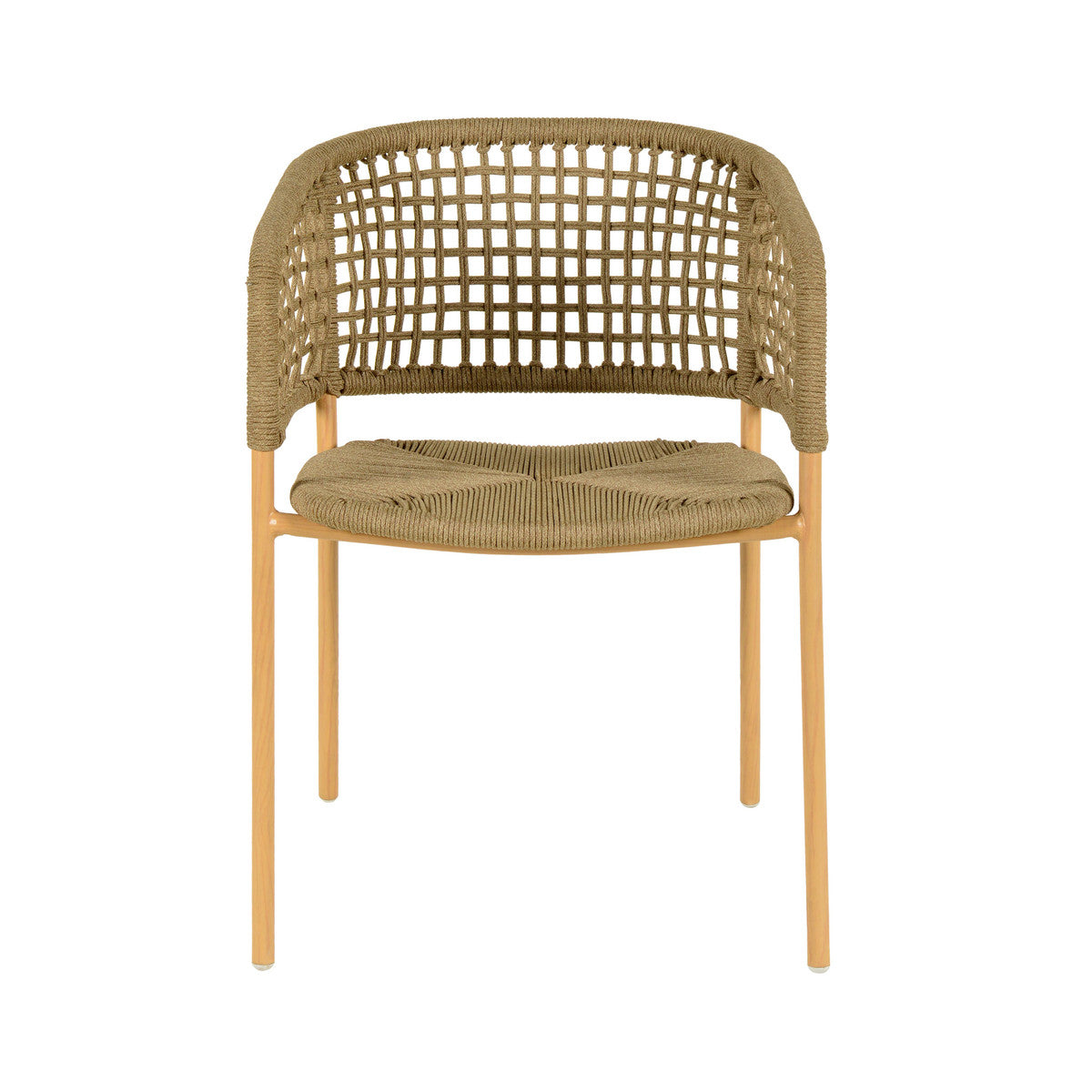 Niel Oak Finish Outdoor Dining Chair | BeBoldFurniture