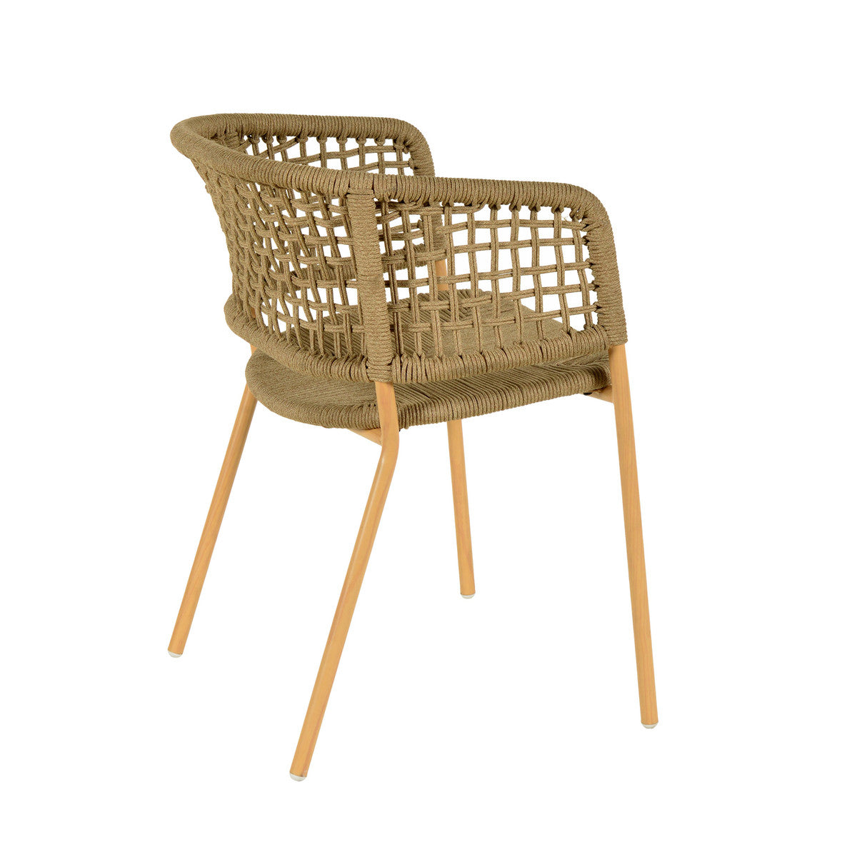 Niel Oak Finish Outdoor Dining Chair | BeBoldFurniture