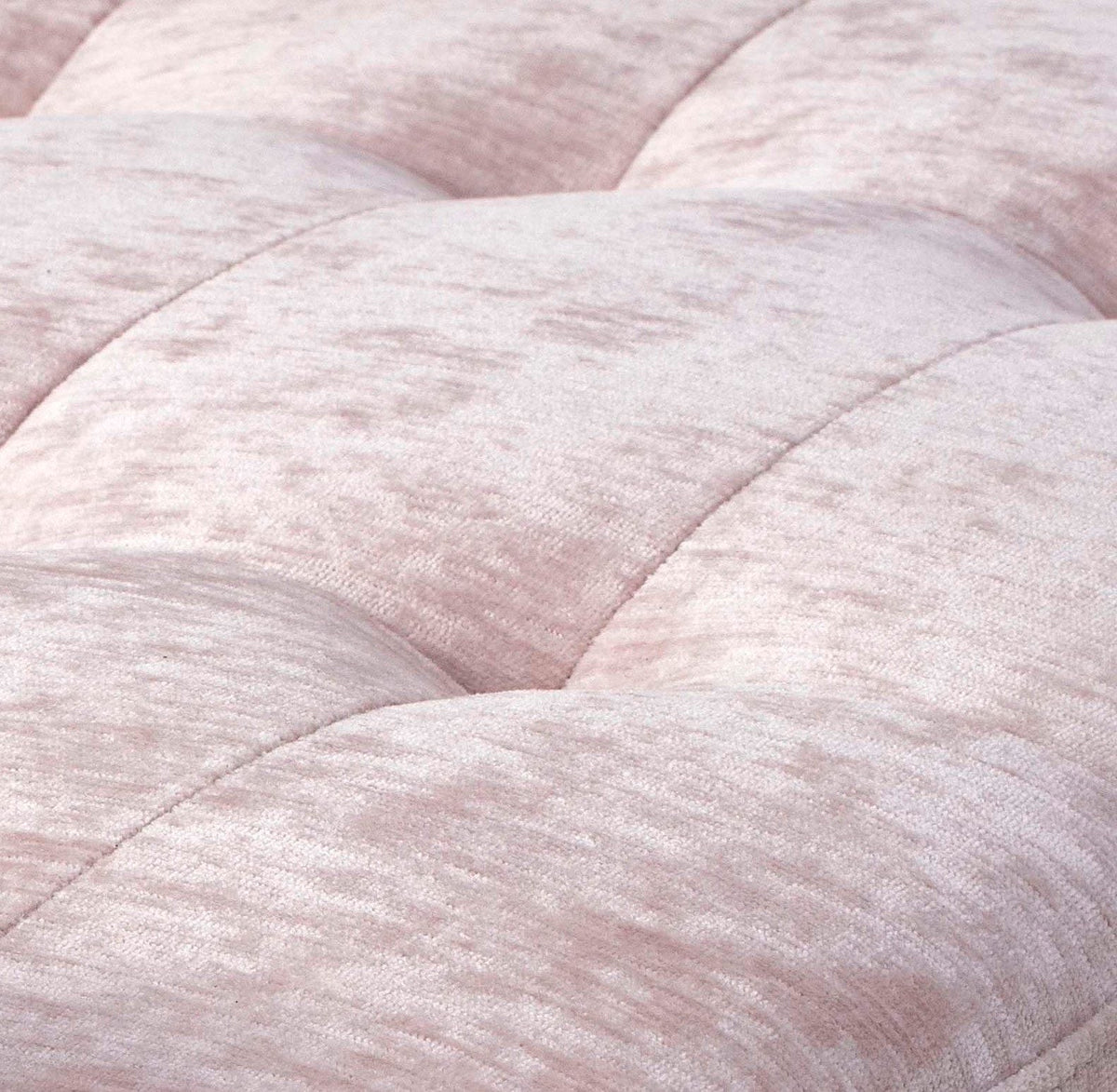 Eileen Slub Velvet Blush Bench | BeBoldFurniture