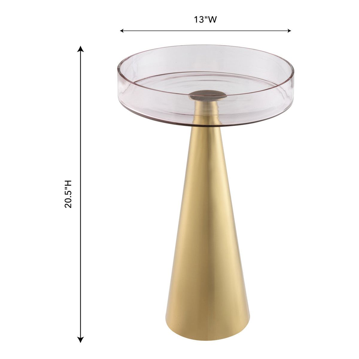 Alo Small Side Table In Houston | BeBoldFurniture 