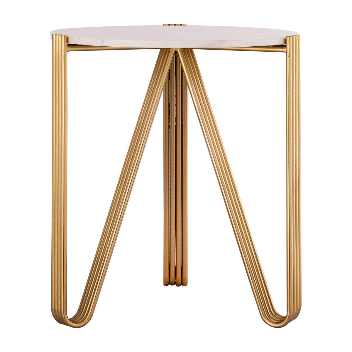 Aya Marble Side Table By Inspire Me In Houston | BeBoldFurniture 