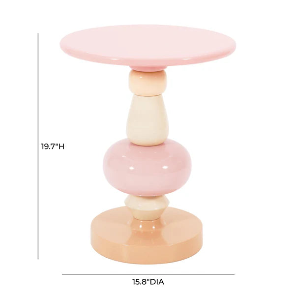 Totem Earth Tones Side Table | BeBoldFurniture