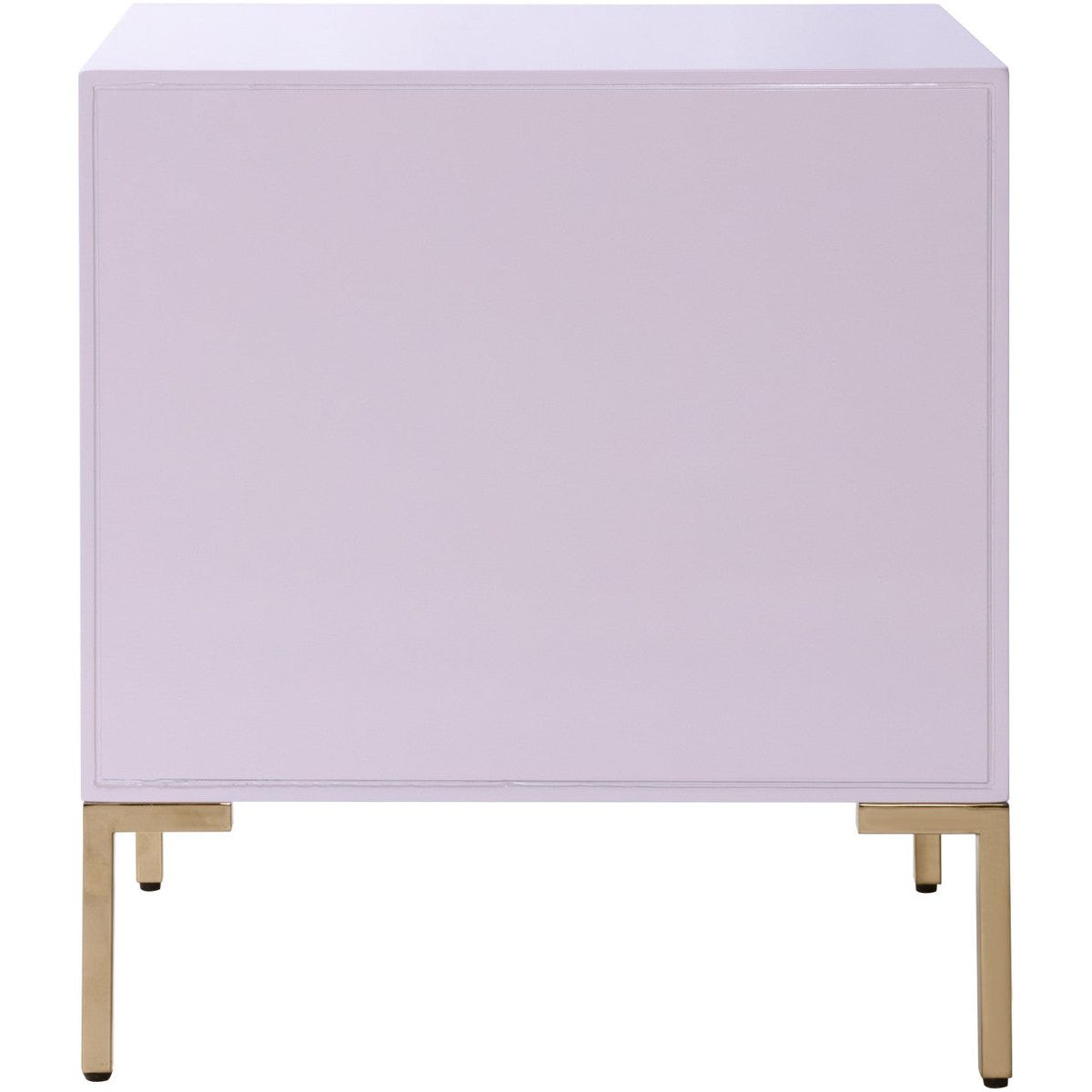 Anna Pink Lacquer Side Table In Houston | BeBoldFurniture 