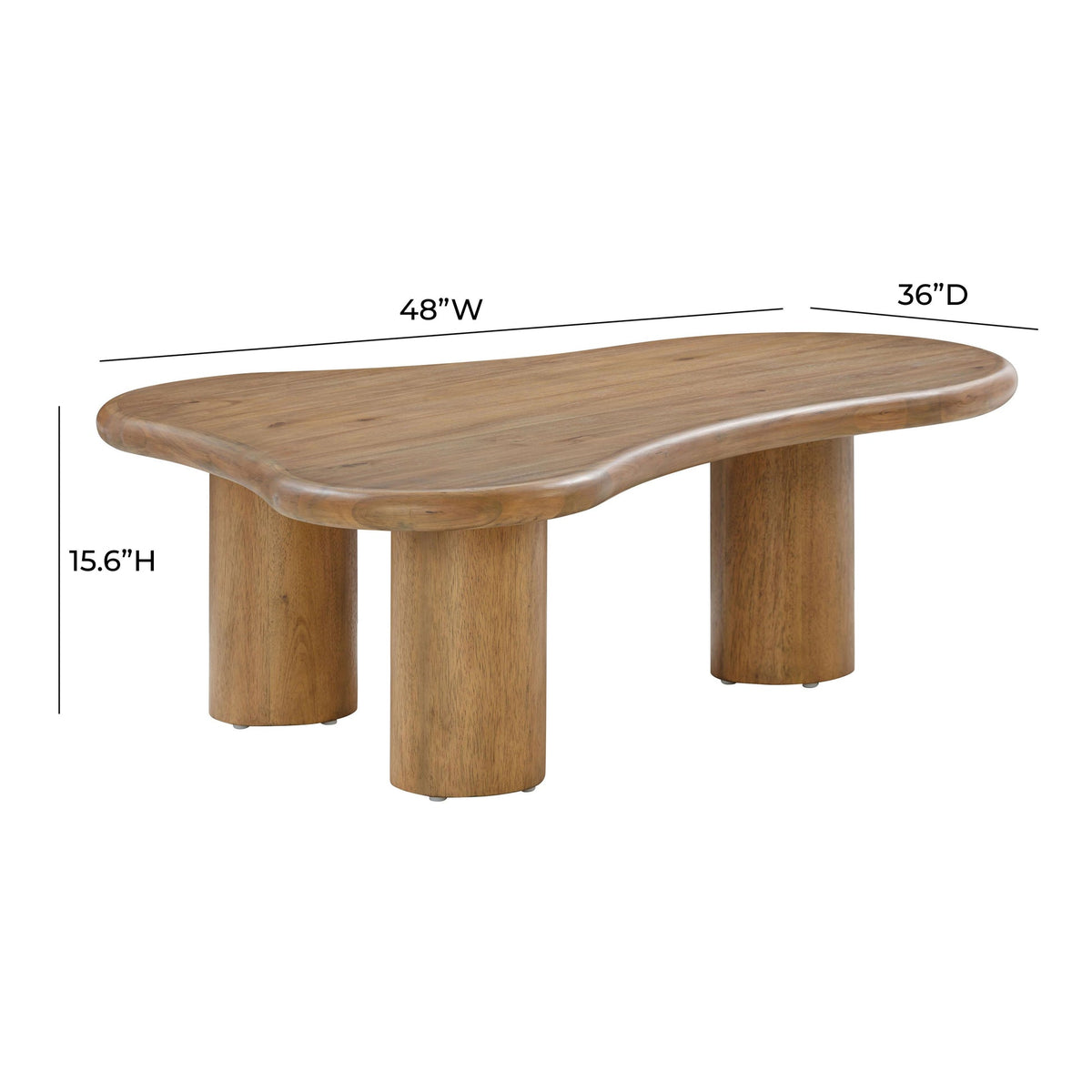 Gotham Cognac Coffee Table | BeBoldFurniture