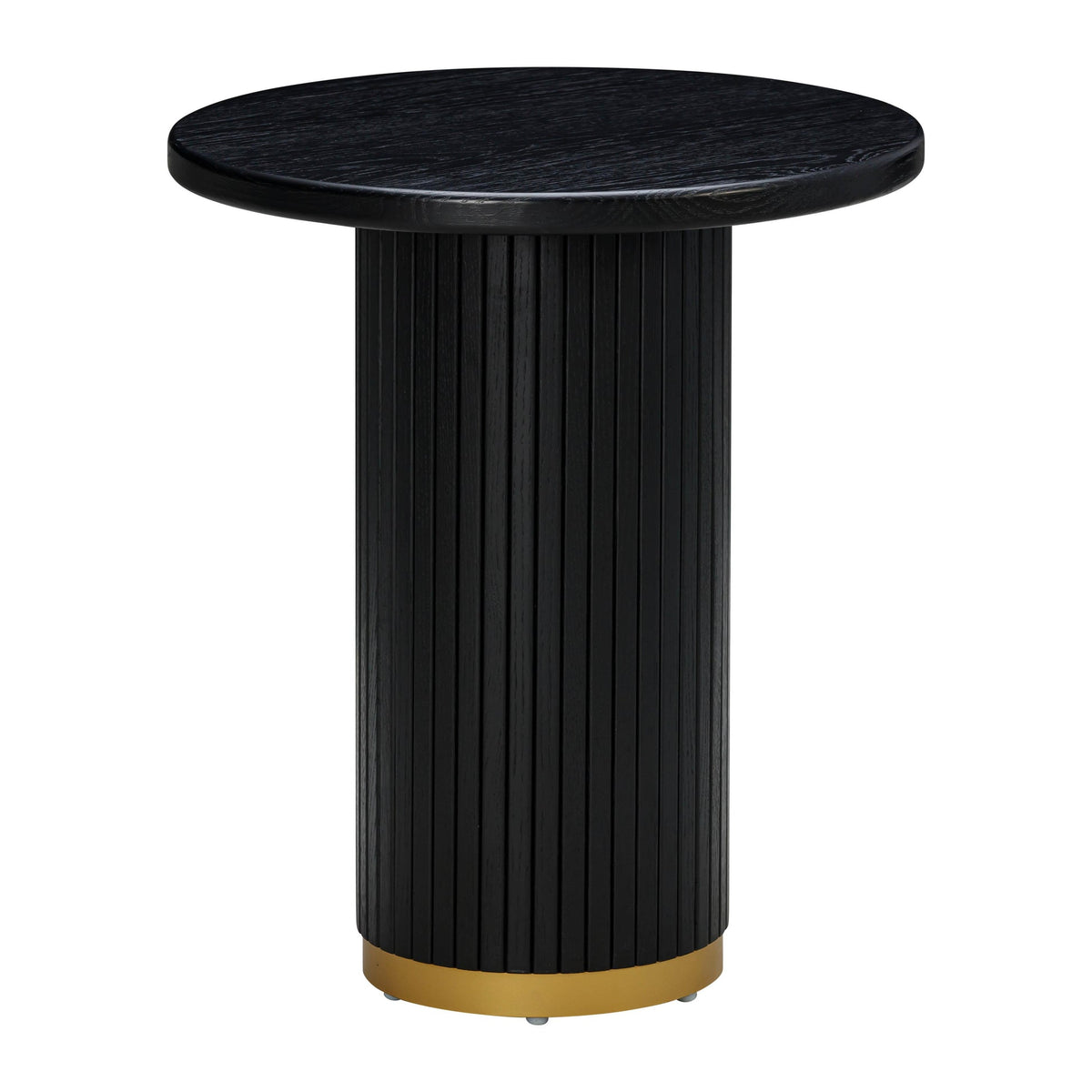 Chelsea Black Oak Entry Table | BeBoldFurniture