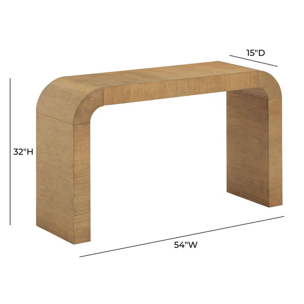 Hump Natural Console Table | BeBoldFurniture