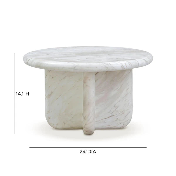 Juju Nesting Indoor/Outdoor Marble Coffee Tables | BeBoldFurniture