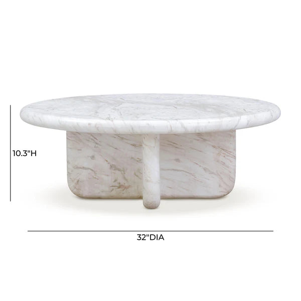 Juju Nesting Indoor/Outdoor Marble Coffee Tables | BeBoldFurniture