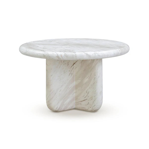 Juju Marble Indoor/Outdoor 24" Tall Coffee Table | BeBoldFurniture