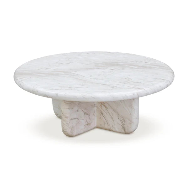 Juju Marble Indoor/Outdoor 32" Short Coffee Table | BeBoldFurniture