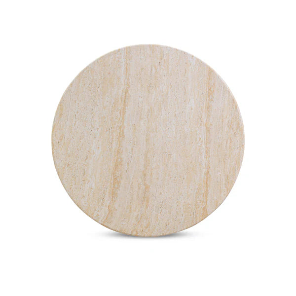 Amora Faux Travertine Indoor/Outdoor Nesting Accent Tables | BeBoldFurniture