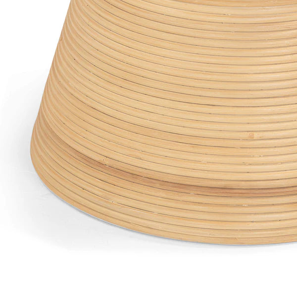 Henri Natural Rattan Side Table | BeBoldFurniture