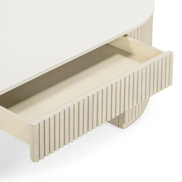 Bella Cream Large Storage Coffee Table | BeBoldFurniture