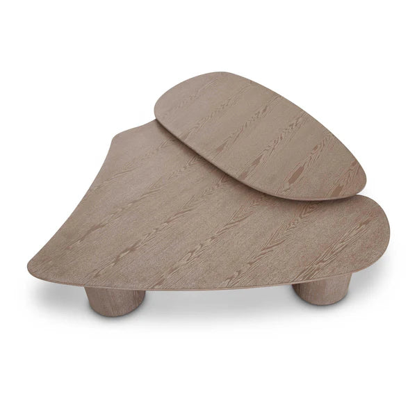Rhema Washed Ash Nesting Coffee Table Set | BeBoldFurniture