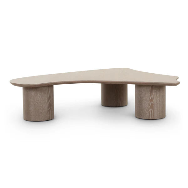 Rhema Washed Ash Organic Low Coffee Table | BeBoldFurniture