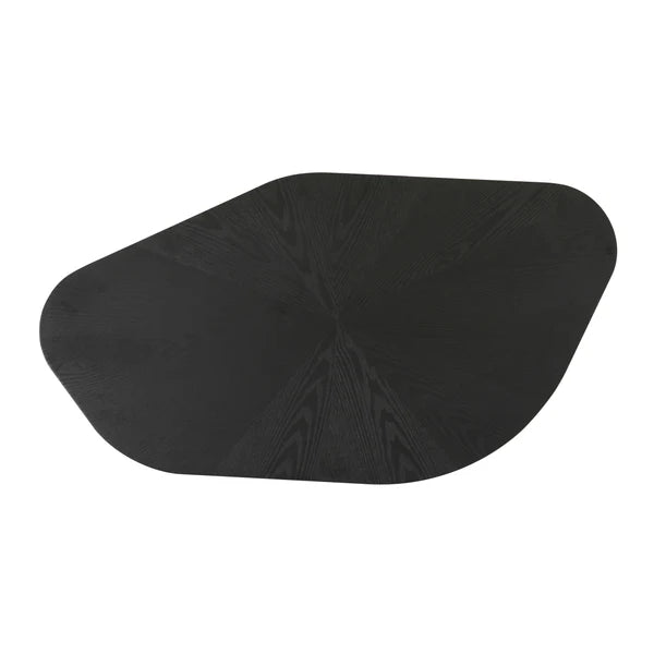 Roche Black Ash Low Coffee Table | BeBoldFurniture