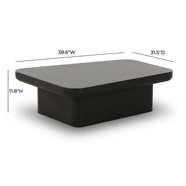 Yoko Black Large Coffee Table | BeBoldFurniture