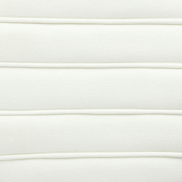 Pouch Cream Chenille Ottoman | BeBoldFurniture