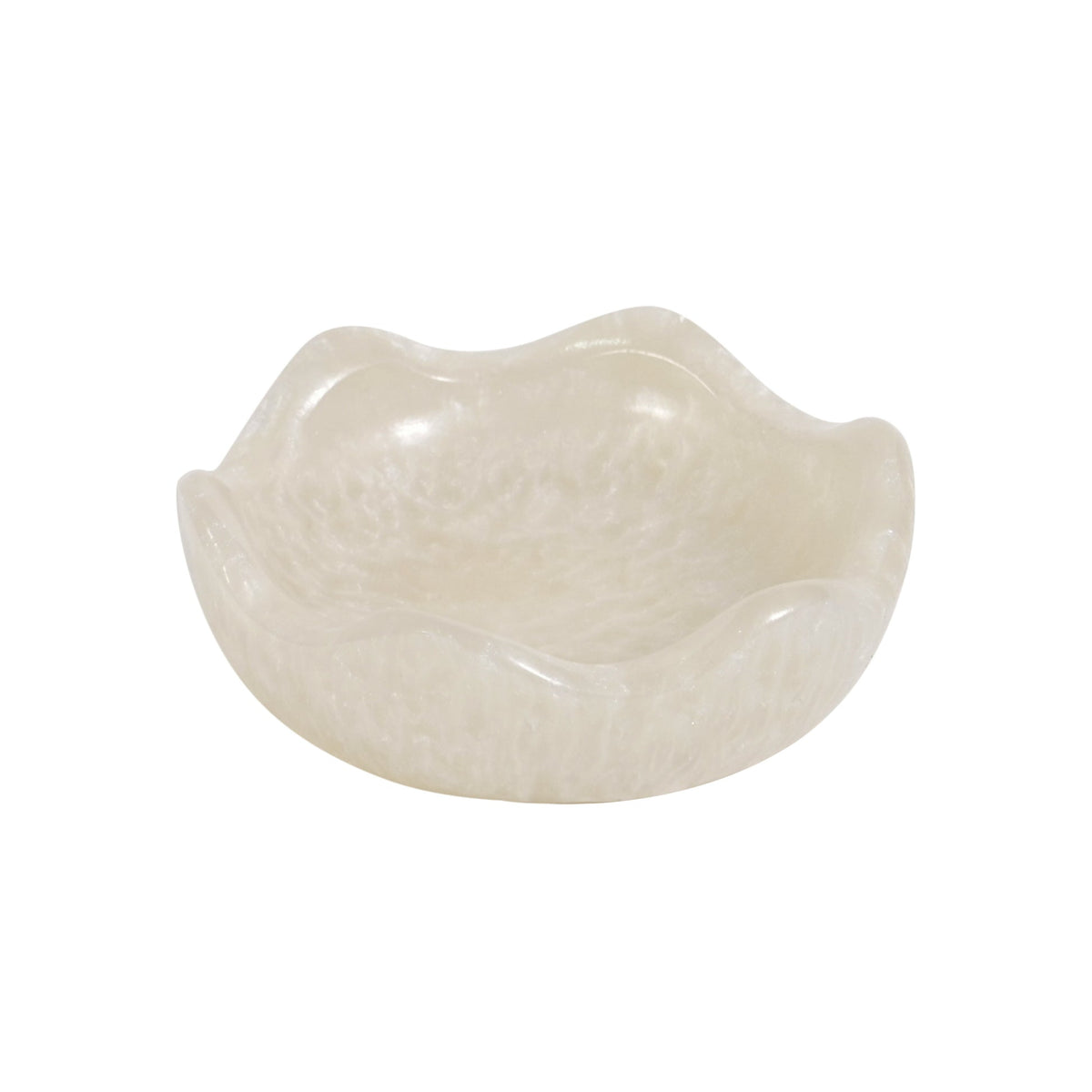 Platform Tan Swirl Resin Kiddush Cup | BeBoldFurniture