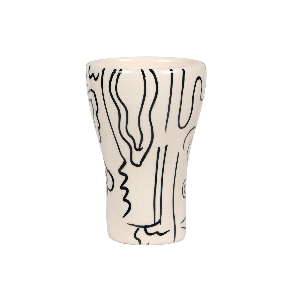 Velma 'Bashful' Ceramic Glasses - Set of 4 | BeBoldFurniture