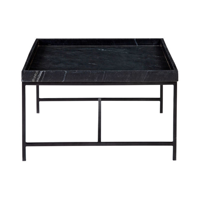 Madsen Coffee Table Black Marble Top | BeBoldFurniture