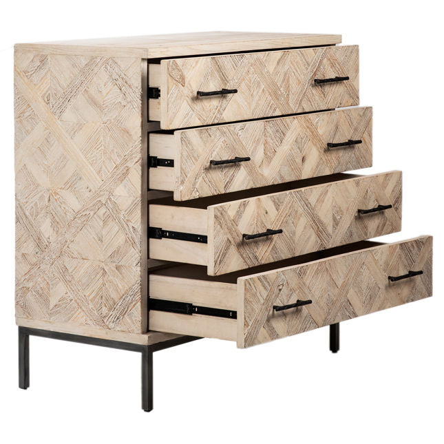 Rubio 4 Drawer Sideboard | BeBoldFurniture