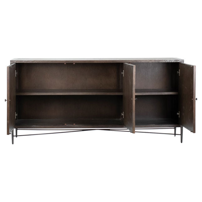 Lester Sideboard Dark Brown | BeBoldFurniture