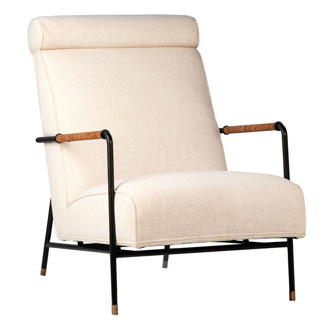 Ortiz Occasional Chair Cream | BeBoldFurniture 