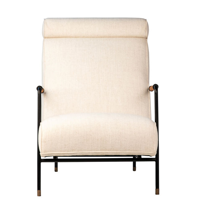 Ortiz Occasional Chair Cream | BeBoldFurniture