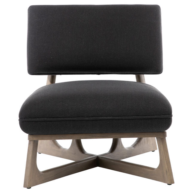 Moran Occasional Chair Washed Black | BeBoldFurniture