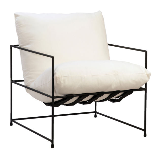 Inska Occasional Chair White | BeBoldFurniture 