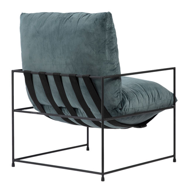 Allison Occasional Chair Petrol Green | BeBoldFurniture