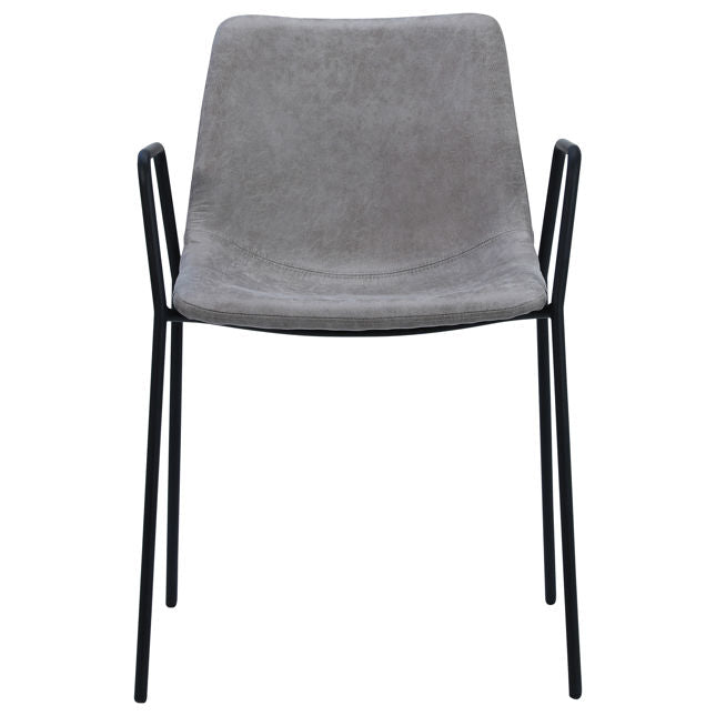 Mullin Dining Chair Light Grey | BeBoldFurniture
