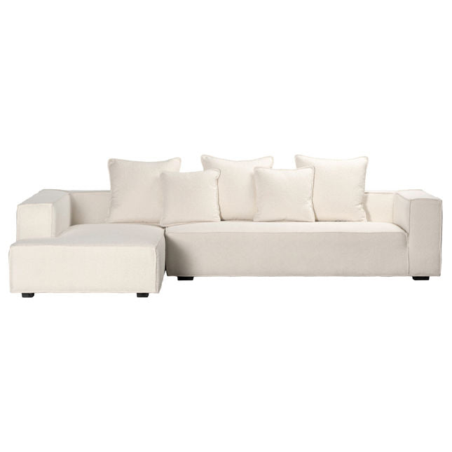 Sharon Chaise Sectional Left Side Chaise | BeBoldFurniture 