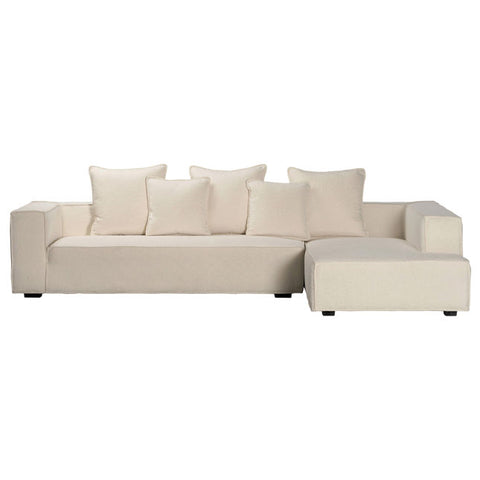 Sharon Chaise Sectional Right Side Chaise | BeBoldFurniture  