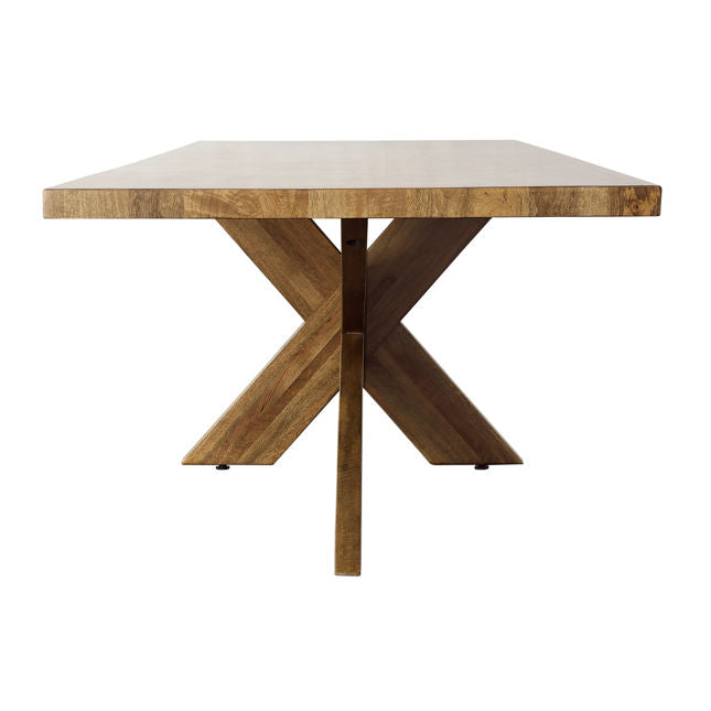 Nantes Dining Table Medium Brown | BeBoldFurniture