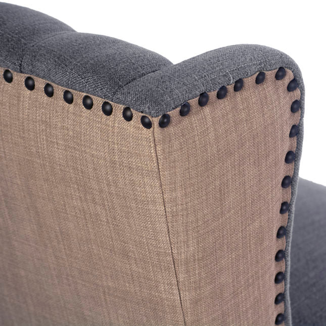Reilly Dining Chair Grey | BeBoldFurniture