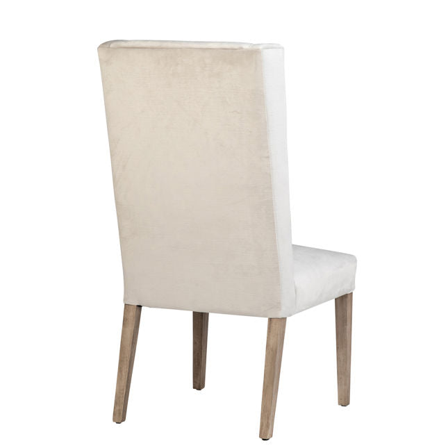 Vernon Dining Chair Off White | BeBoldFurniture