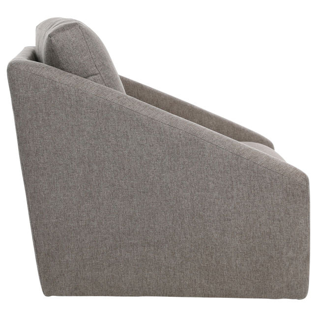 Andrew Swivel Chair Light Brown | BeBoldFurniture