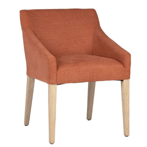 Elvie Dining Chair Terracota | BeBoldFurniture 