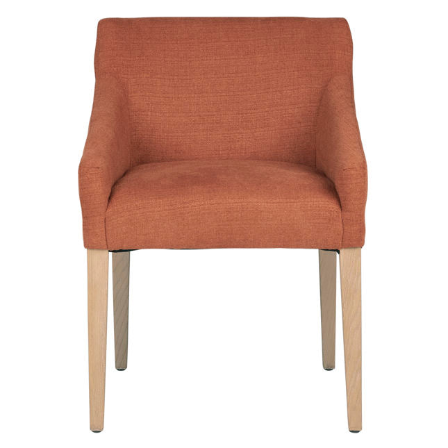 Elvie Dining Chair Terracota | BeBoldFurniture