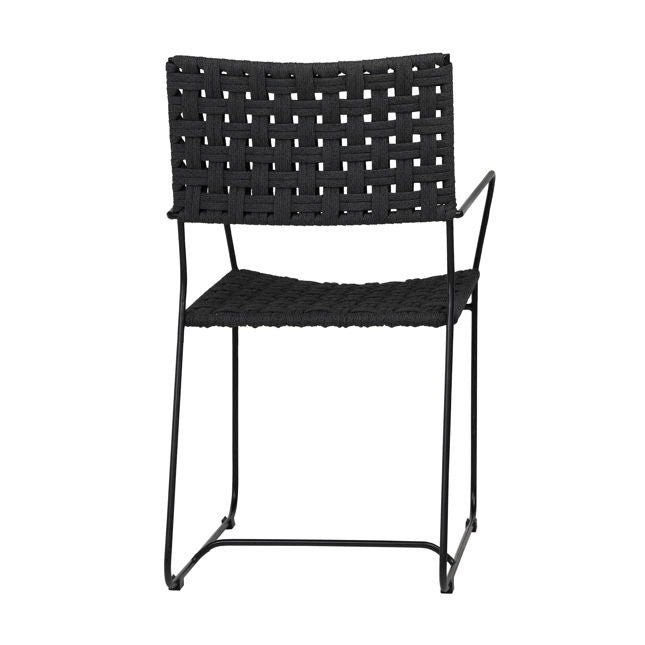 Forbes Outdoor Dining Chair With Arm | BeBoldFurniture