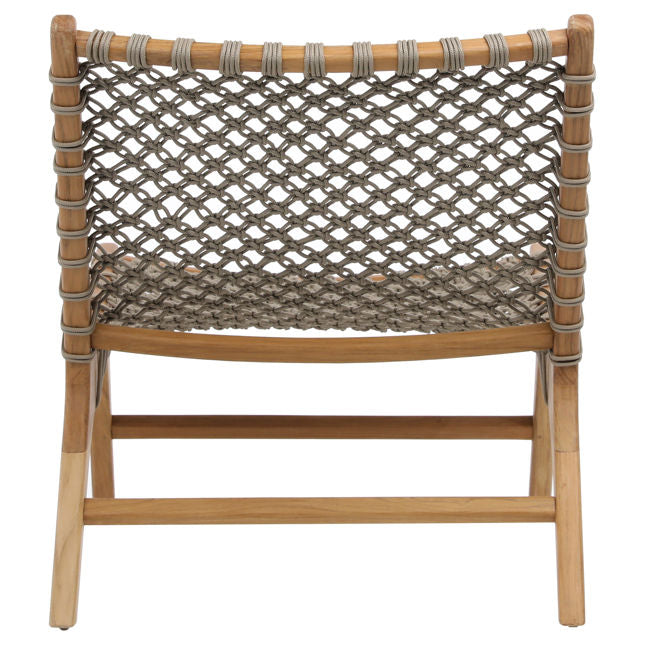 Mario Outdoor Occasional Chair Taupe | BeBoldFurniture