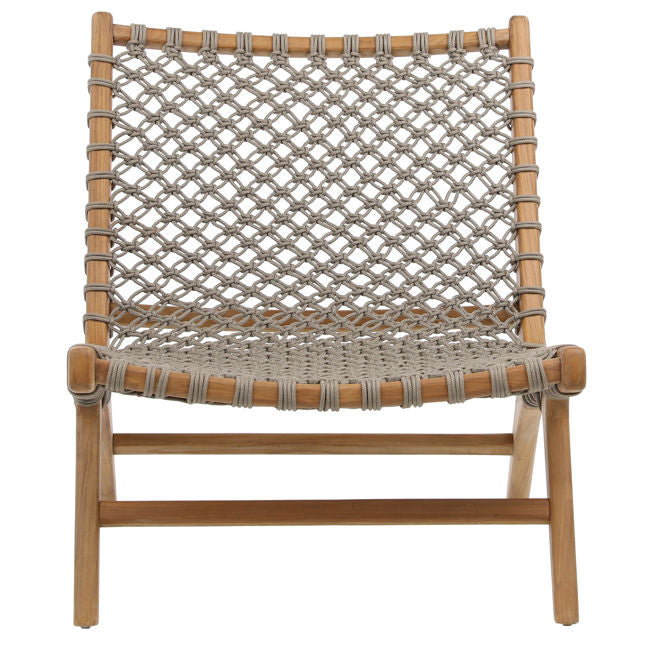Mario Outdoor Occasional Chair Taupe | BeBoldFurniture