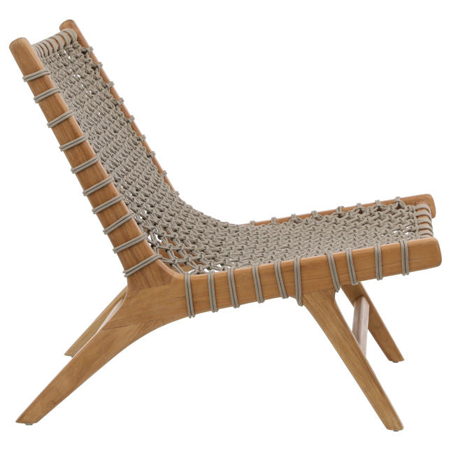 Mario Outdoor Occasional Chair Taupe | BeBoldFurniture