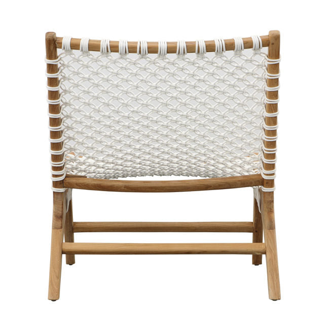 Mario Outdoor Occasional Chair White | BeBoldFurniture