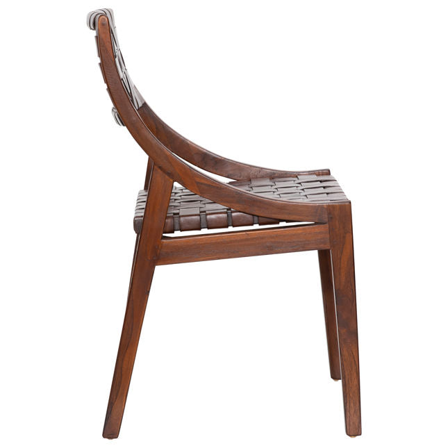 Camila Dining Chair Brown | BeBoldFurniture